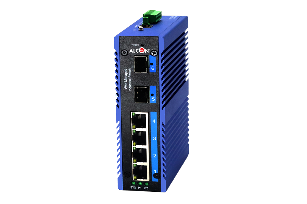 4Port Giga With 2SFP Smart Managed Industrial PoE Switch(120W)